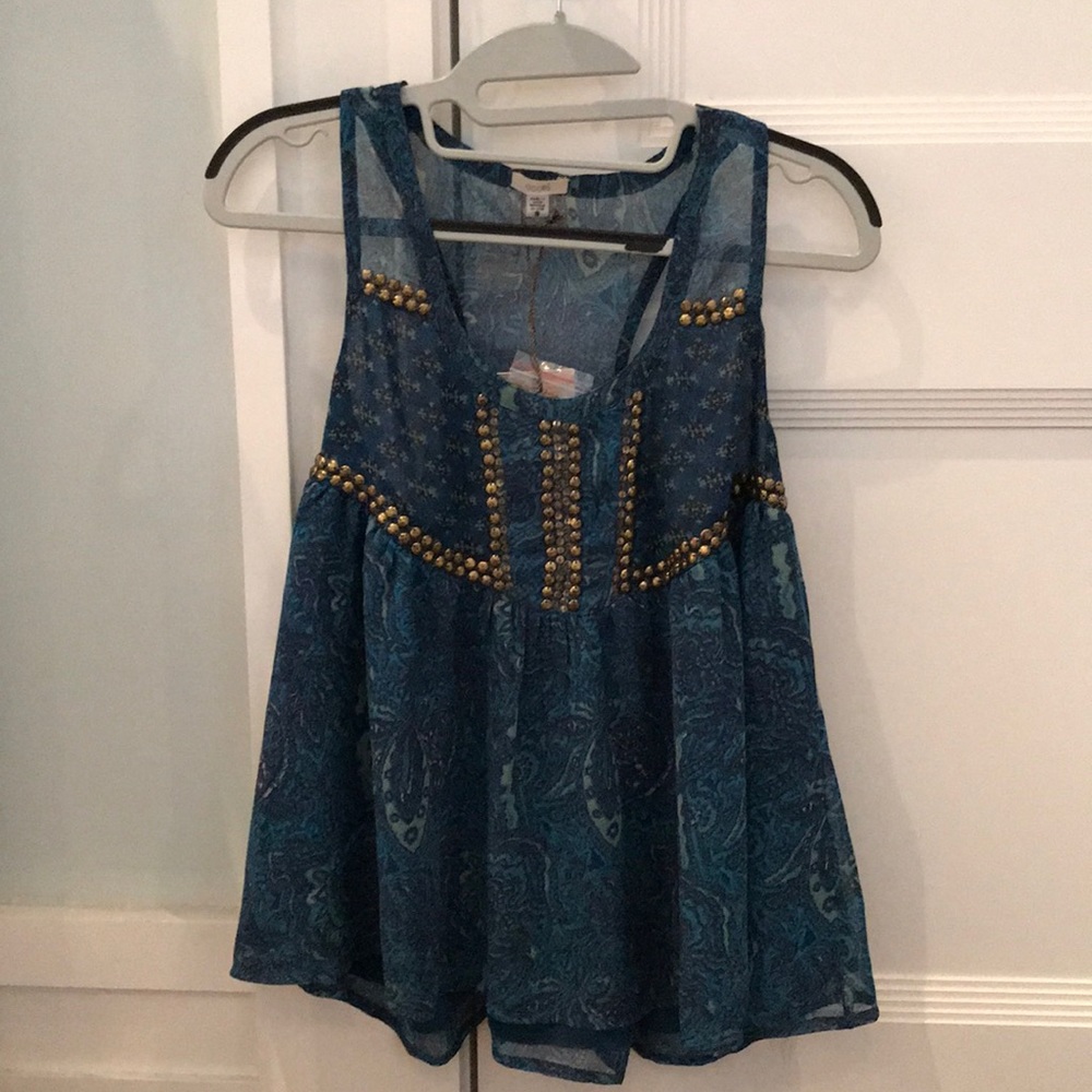 Urban Outfitters Blue tank